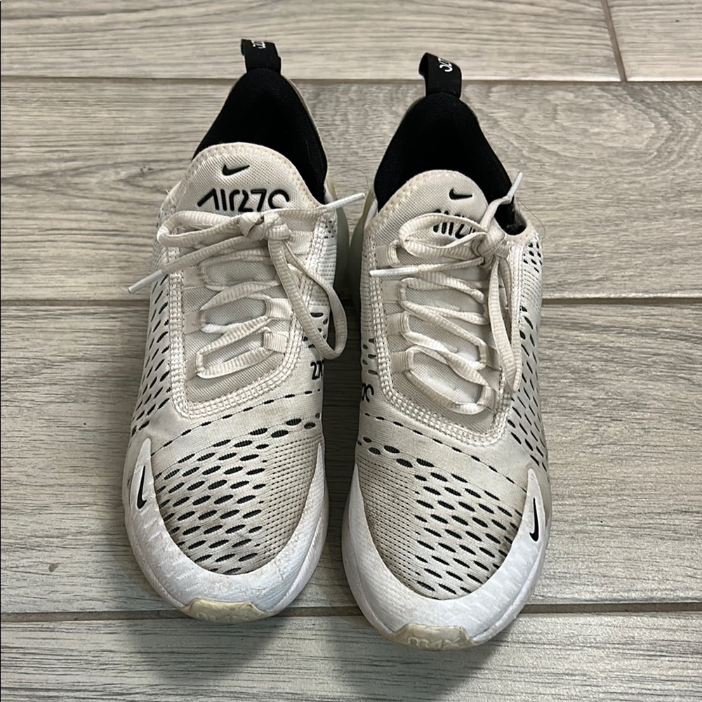 Nike White and Black 270’s